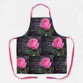 Verse gebeden met al je angstgevoelens Christelijk Schort (Voorkant)