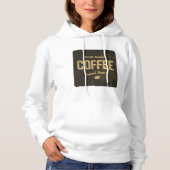 Verse Gebraden Koffie Vrouwen Hoodie (Voorkant)