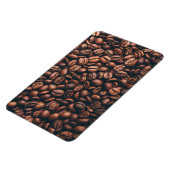 Verse gebrande koffiebonen magneet (Linkerzijde)