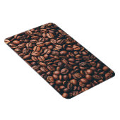 Verse gebrande koffiebonen magneet (Rechterzijde)