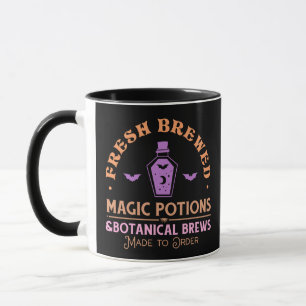 Verse gebrouwen magische drankjes botanische hallo mok
