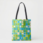 verse geslepen polka tote bag (Voorkant)