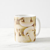 Verse gesneden champignons koffiemok (Voorkant rechts)