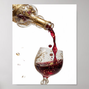 Verse Goud ABSTRACTE KUNST Design Poster