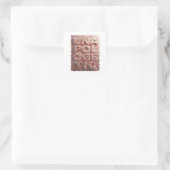 Verse Goud ONVERZOENLIJKE Sticker Grafisch (Tas)