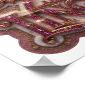 Verse Goud OOGVERBLINDENDE Slogan Design Poster (Hoek)