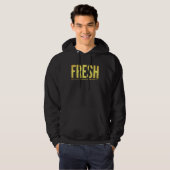 Verse gouden letters hoodie (Voorkant volledig)