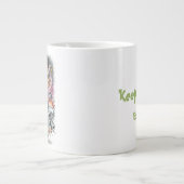 Verse Graffiti Beste Papa Grote Koffiekop (Voorkant)