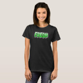 Verse Graffiti Stijl Ontwerp Dat Verse Zegt T-shirt (Voorkant volledig)