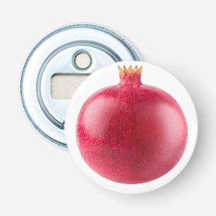 Verse Granaatappel Fruit Gezonde Voedsel Kunst Button Flesopener