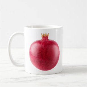 Verse Granaatappel Fruit Gezonde Voedsel Kunst Koffiemok