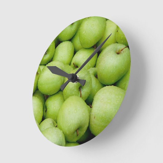 verse groene appel ronde klok (Hoek)