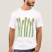 Verse groene Asparagus T-shirt (Voorkant)