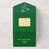 Verse groene Australische dieren tweelingverjaarda All In One Uitnodiging (Buitenkant)