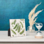 Verse Groene Erwten Aquarel Fotoplaat (Insitu)
