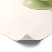 Verse Groene Erwten Aquarel Poster (Hoek)