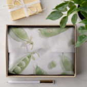 Verse Groene Erwten Aquarel Tissuepapier (Geschenk)