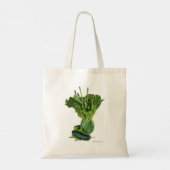 Verse Groene groenten tonen kunst. Tote Bag (Achterkant)