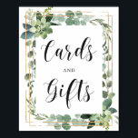 Verse groene Succulent Flowers Kaarten en Gifts Si Poster<br><div class="desc">Verse groene Succulent Flowers Kaarten en Gifts Sign,  Contact met me opnemen voor overeenkomende items of voor aanpassingen,  Blush Rozen ©</div>