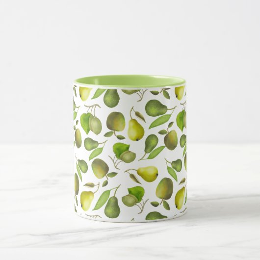 Verse groene vruchten mok (Midden)