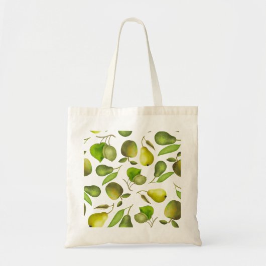 Verse groene vruchten tote bag (Voorkant)