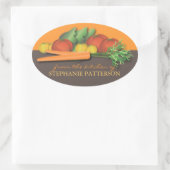 Verse groente uit de keuken van Sticker (Tas)