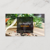 Verse groenten Catering of Chef Visitekaartje (Voorkant)