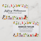 Verse groenten | Culinair Visitekaartje (Voorkant / Achterkant)