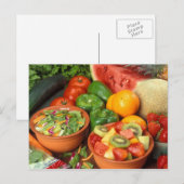 Verse groenten en fruit briefkaart (Voorkant / Achterkant)