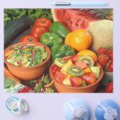 Verse groenten en fruit flyer (Enkel)