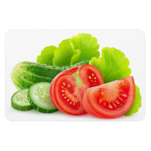 Verse groenten magneet