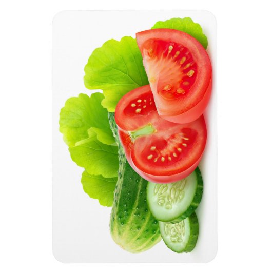 Verse groenten magneet (Verticaal)