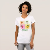 Verse groenten t-shirt (Voorkant volledig)