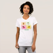 Verse groenten t-shirt (Voorkant volledig)