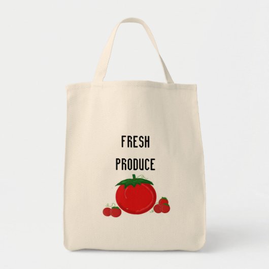 Verse Groenten - Tomaten Tote Bag (Voorkant)