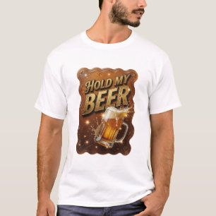 Verse HET IS MIJN BIER Draagbare Kunst T-shirt