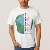 Verse Jhon 16:33 T-shirt (Voorkant)