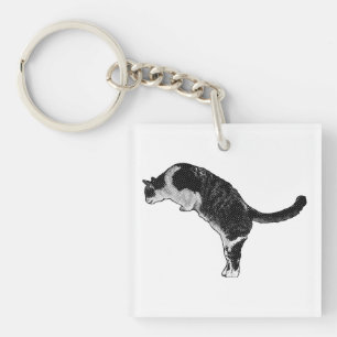 Verse kattenaccent sleutelhanger