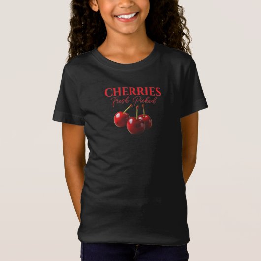 Verse kersen t-shirt (Voorkant)