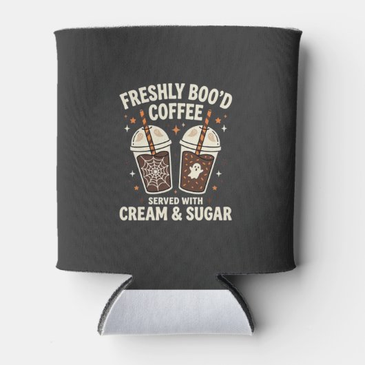 Verse Kerst Halloween Koffie Blikjeskoeler (Voorkant)