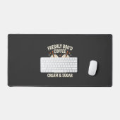 Verse Kerst Halloween Koffie Bureaumat (Keyboard & Muis)