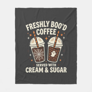 Verse Kerst Halloween Koffie Fleece Deken