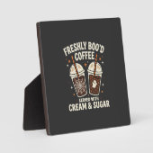 Verse Kerst Halloween Koffie Fotoplaat (Voorkant)