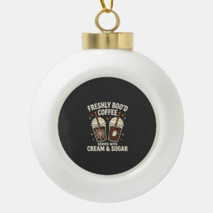 Verse Kerst Halloween Koffie Keramische Bal Ornament