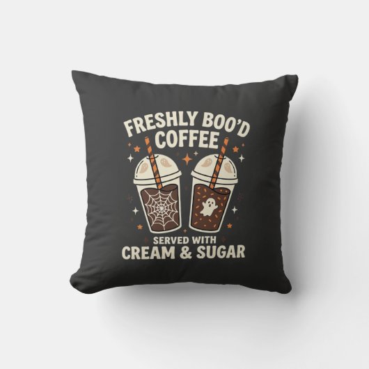 Verse Kerst Halloween Koffie Kussen (Voorkant)