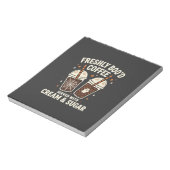 Verse Kerst Halloween Koffie Notitieblok (Linkerzijde)