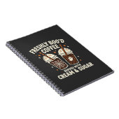 Verse Kerst Halloween Koffie Notitieboek (Rechterzijde)