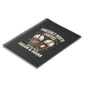 Verse Kerst Halloween Koffie Notitieboek (Linkerzijde)