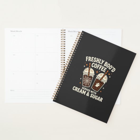 Verse Kerst Halloween Koffie Planner (Display)
