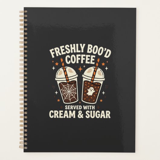 Verse Kerst Halloween Koffie Planner (Voorkant)